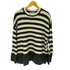 ザラ ZARA ボーダー ニットセーター メンズ JPN:XL