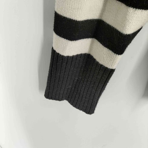 ザラ ZARA ボーダー ニットセーター メンズ JPN:XL