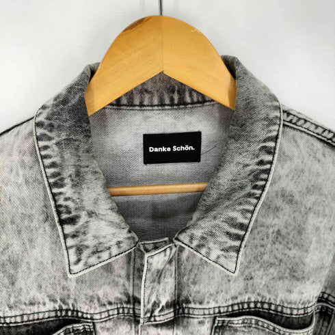ダンケシェーン Danke Schon CHEMICAL BLEACH DENIM JACKET ケミカルブリーチ デニムジャケット メンズ JPN:L