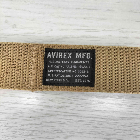 アヴィレックス AVIREX ナイロンベルト メンズ FREE