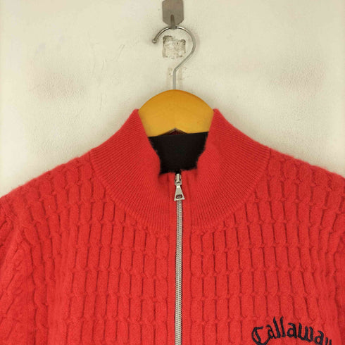 キャロウェイ Callaway ダブルジップ ハイネックニット メンズ import:L