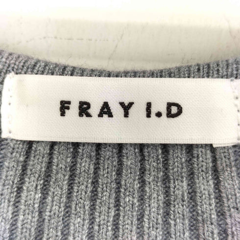 フレイアイディー FRAY I.D スクエアネック ニットトップス レディース ONE SIZE