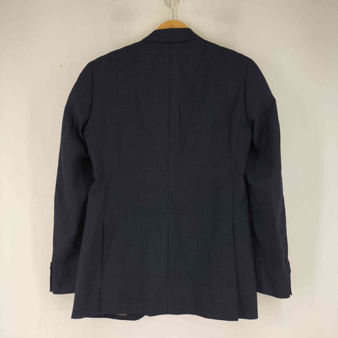 azabu tailor 2B チェック柄 ウール テーラードジャケット メンズ 042 A