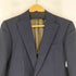 azabu tailor 2B チェック柄 ウール テーラードジャケット メンズ 042 A