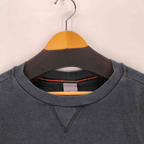 ナイキ NIKE 00S 銀タグ ロゴ刺繍スウェットL/S メンズ import:XL