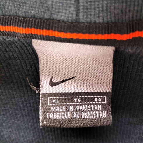 ナイキ NIKE 00S 銀タグ ロゴ刺繍スウェットL/S メンズ import:XL