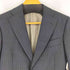 azabu tailor 2B ストライプ ウール テーラードジャケット メンズ 038 A