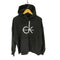 カルバンクラインジーンズ Calvin Klein Jeans クロップド パーカー 裏起毛 レディース import:M