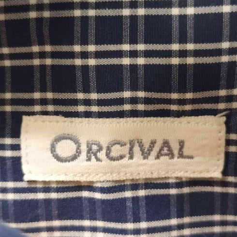 オーシバル ORCIVAL ブロード レギュラーカラーシャツ メンズ