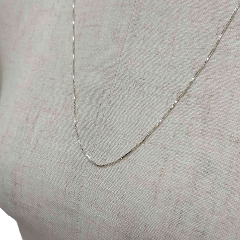 SAMH by LILAS デタッチャブルTバーネックレス K10*SV 2.36g レディース