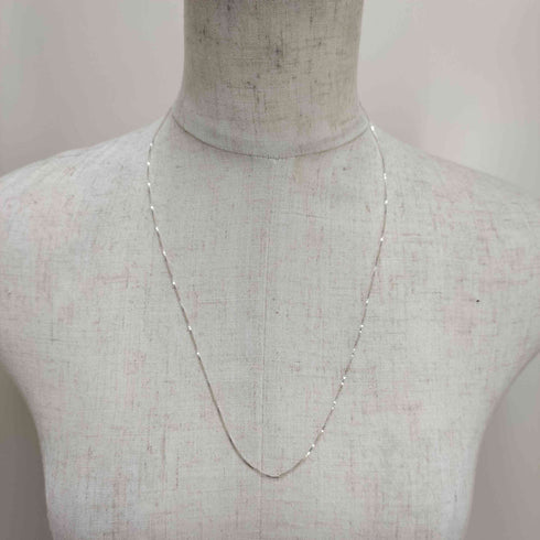 SAMH by LILAS デタッチャブルTバーネックレス K10*SV 2.36g レディース