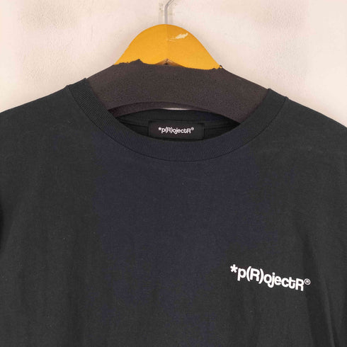 *p(R)ojectR ロゴプリント L/S Tシャツ メンズ import:L
