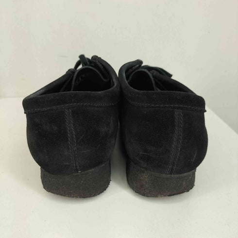 クラークス Clarks WALLABEE BLACK SUEDE メンズ JPN:26.5