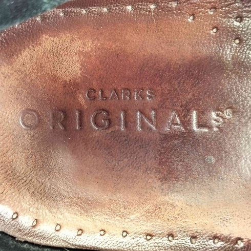 クラークス Clarks WALLABEE BLACK SUEDE メンズ JPN:26.5
