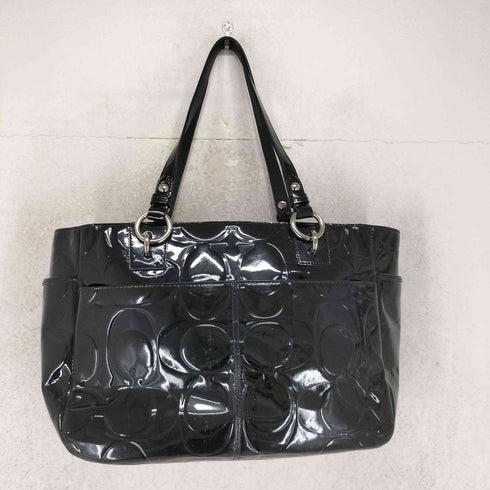 コーチ COACH エナメル ハンドバッグ enamel handbag レディース