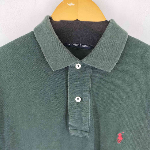 ポロバイラルフローレン Polo by RALPH LAUREN 90S スモールポニー刺繍 S/S ポロシャツ メンズ import:M