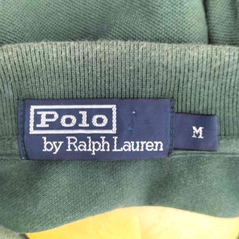 ポロバイラルフローレン Polo by RALPH LAUREN 90S スモールポニー刺繍 S/S ポロシャツ メンズ import:M