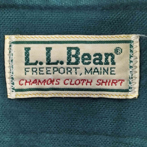 エルエルビーン L.L.Bean 80-90S ダブルフラップポケット L/S シャツ メンズ 17