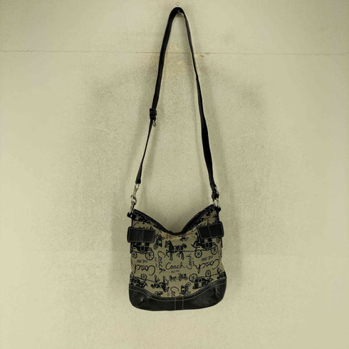 コーチ COACH 馬車柄 ショルダーバッグ hose carriage shoulder bag レディース