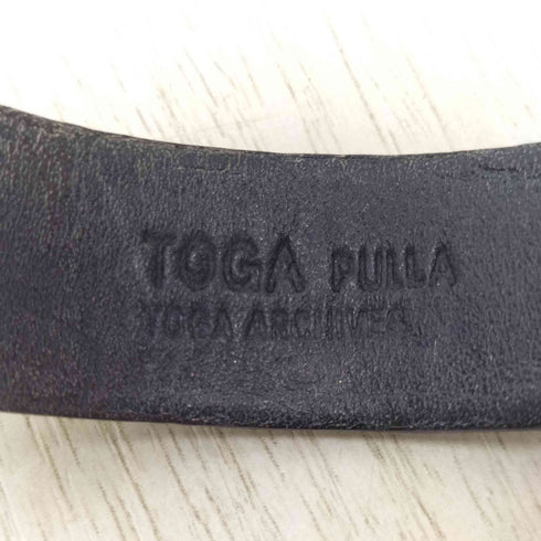 トーガプルラ TOGA PULLA レザーバングルセット メンズ