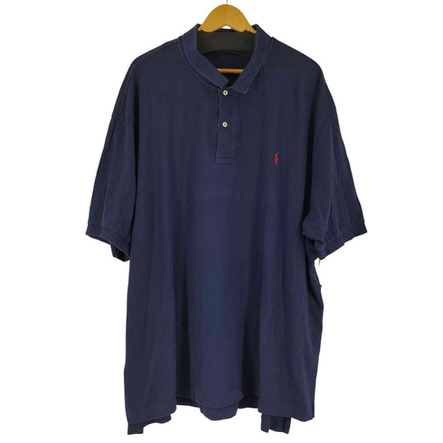 ポロバイラルフローレン Polo by RALPH LAUREN 90S スモールポニー刺繍 S/S ポロシャツ メンズ 4XL