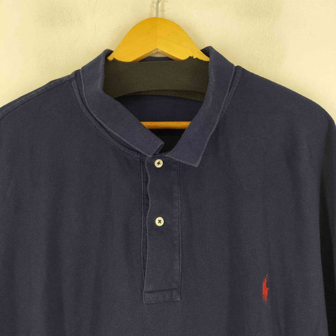 ポロバイラルフローレン Polo by RALPH LAUREN 90S スモールポニー刺繍 S/S ポロシャツ メンズ 4XL