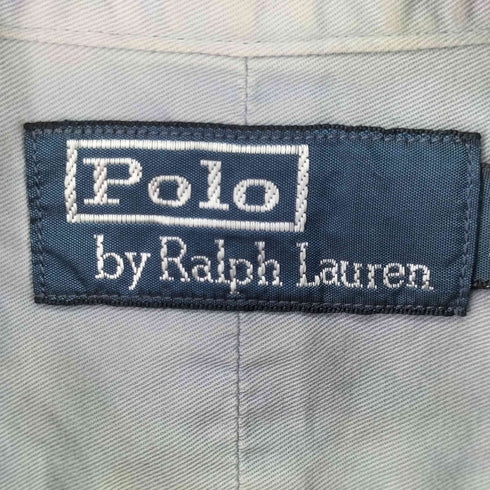 ポロバイラルフローレン Polo by RALPH LAUREN 90S ダブルフラップポケット L/S シャツ メンズ import:XL