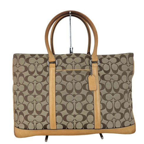 コーチ COACH シグネチャー ハンドバッグ signature hand bag レディース