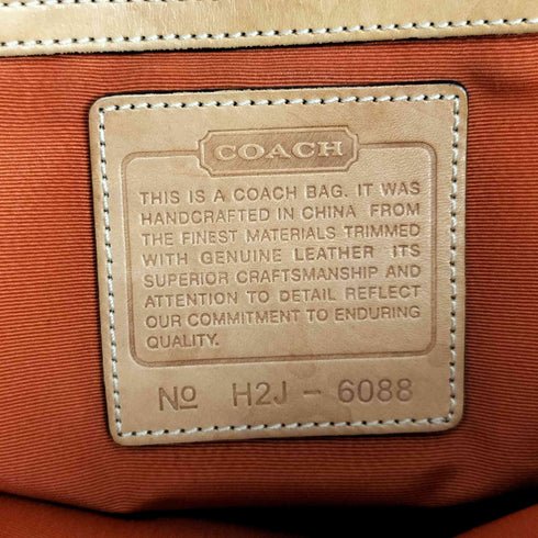 コーチ COACH シグネチャー ハンドバッグ signature hand bag レディース
