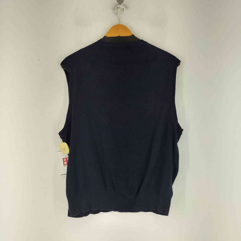 ポロバイラルフローレン Polo by RALPH LAUREN 90S PIMA COTTON ポニー刺繍 Vネック ベスト メンズ import:L