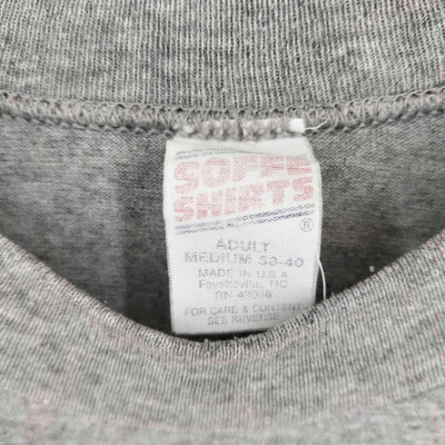 ソフェシャツ SOFFE SHIRTS 90s USA製 キャラクター プリント Tシャツ レディース M