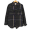 キャスパージョン CASPER JOHN チェック フロントダブルフラップポケット L/S ビッグシルエットシャツ メンズ JPN:S