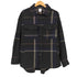 キャスパージョン CASPER JOHN チェック フロントダブルフラップポケット L/S ビッグシルエットシャツ メンズ JPN:S