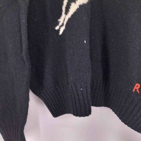 ポロバイラルフローレン Polo by RALPH LAUREN 90S ポニーデザイン ニット メンズ import:XL