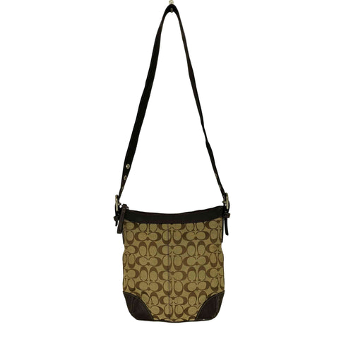 コーチ COACH シグネチャー ショルダーバッグ signature shoulder bag レディース