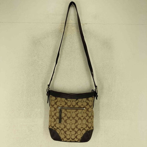 コーチ COACH シグネチャー ショルダーバッグ signature shoulder bag レディース