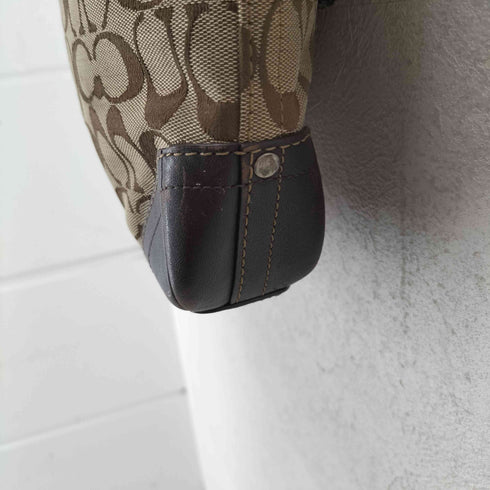 コーチ COACH シグネチャー ショルダーバッグ signature shoulder bag レディース