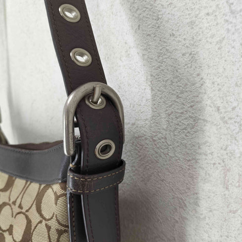 コーチ COACH シグネチャー ショルダーバッグ signature shoulder bag レディース