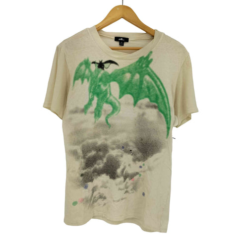 ラッドミュージシャン LAD MUSICIAN ×魔界大冒険 キャラクター プリント クルーネック S/S Tシャツ レディース JPN:44