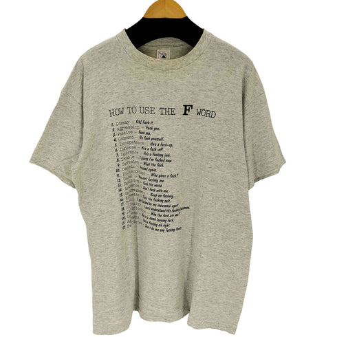 デルタ DELTA 90s USA製カジュアルロゴプリントTシャツ メンズ XL