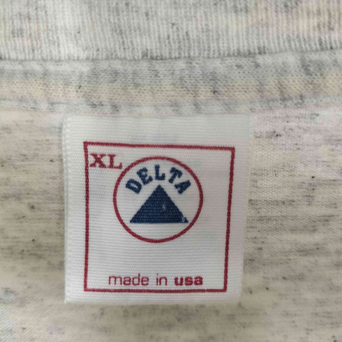 デルタ DELTA 90s USA製カジュアルロゴプリントTシャツ メンズ XL