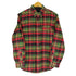 ラルフローレン RALPH LAUREN 90S ボタンダウン チェック柄 フラップポケット L/S シャツ メンズ import:L