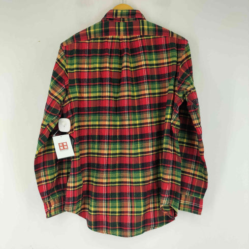 ラルフローレン RALPH LAUREN 90S ボタンダウン チェック柄 フラップポケット L/S シャツ メンズ import:L