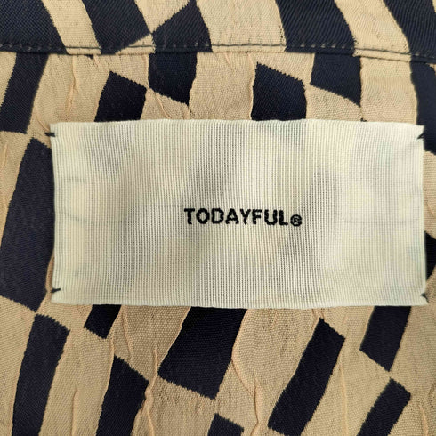 トゥデイフル TODAYFUL 23AW GEOMETRIC OVER SHIRTS レディース FREE