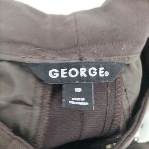 ジョージ GEORGE 00S フルレングス ワイドスラックス レディース 10