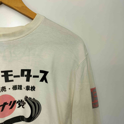カミナリモータース 両面プリント L/S Tシャツ メンズ