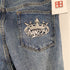ナインティナインティ 9090 King Logo Vintage Like Denim メンズ JPN:L
