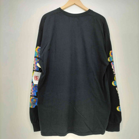 今夜1秒 キャラクタープリント L/S Tシャツ メンズ JPN:XL