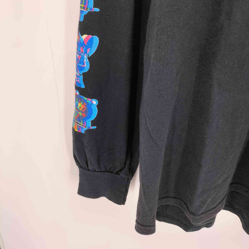 今夜1秒 キャラクタープリント L/S Tシャツ メンズ JPN:XL