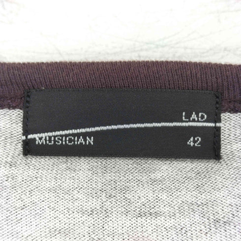 ラッドミュージシャン LAD MUSICIAN 21SS T-CLOTH INKJET BIG ROSE メンズ 42